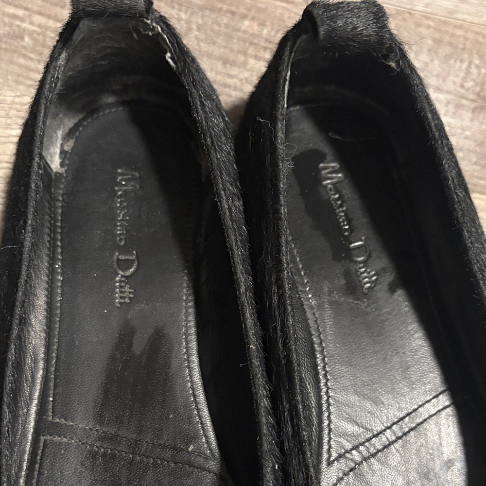 Massimo Dutti Black Women's Loafers - Picture 3 of 5